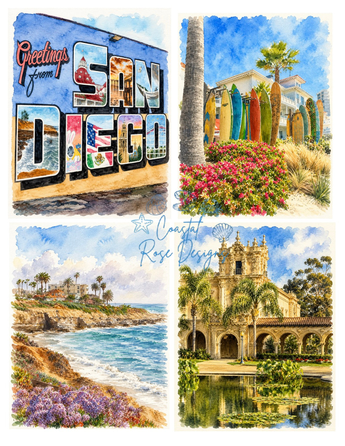 San Diego Set (Shipped)