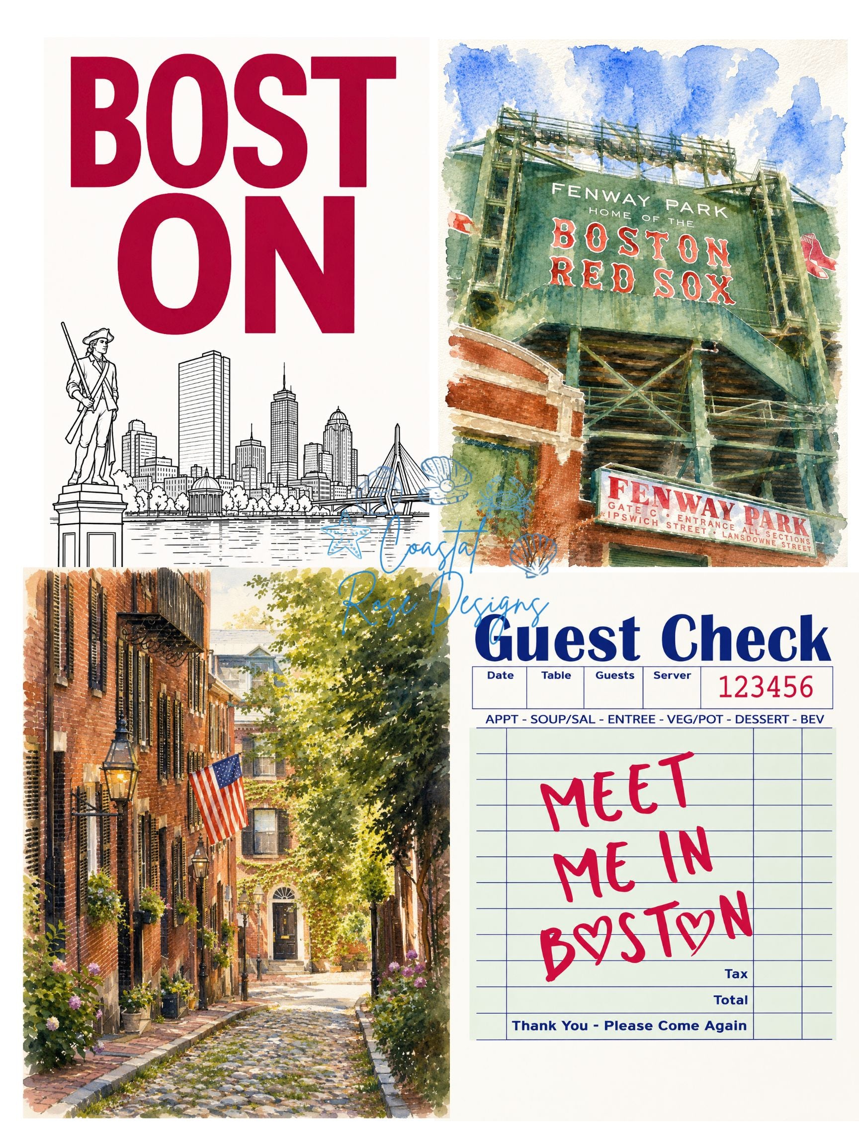Meet me in Boston (Shipped)